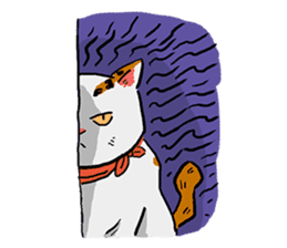 My cats my life sticker #14865804