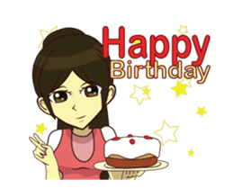 Songkran & Chinese New Year sticker #14866188