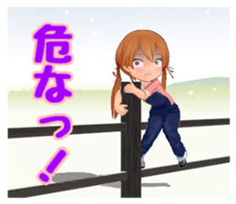 Ranch girls sticker #14866763