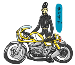 riders man 7 sticker #14867422