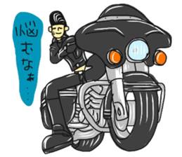 riders man 7 sticker #14867423