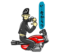 riders man 7 sticker #14867426