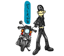 riders man 7 sticker #14867429