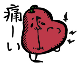 Mr. demon apple sticker #14867583
