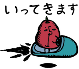 Mr. demon apple sticker #14867584