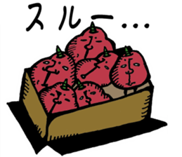 Mr. demon apple sticker #14867591