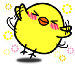 Have good year !! with chickens !! ^0^ sticker #14867606