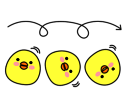 Have good year !! with chickens !! ^0^ sticker #14867614