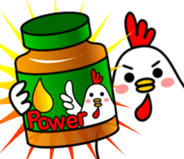 Have good year !! with chickens !! ^0^ sticker #14867621
