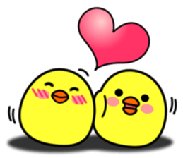 Have good year !! with chickens !! ^0^ sticker #14867627