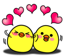 Have good year !! with chickens !! ^0^ sticker #14867628