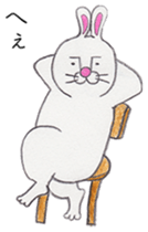 Soliloquy of Loose Rabbit sticker #14867814