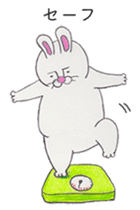 Soliloquy of Loose Rabbit sticker #14867819