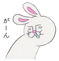 Soliloquy of Loose Rabbit sticker #14867829