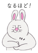 Soliloquy of Loose Rabbit sticker #14867831