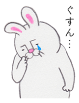 Soliloquy of Loose Rabbit sticker #14867839
