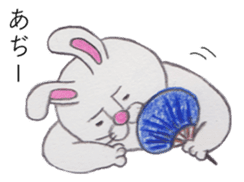 Soliloquy of Loose Rabbit sticker #14867852