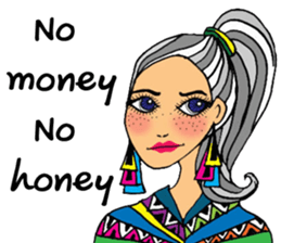 Sylvia meets her cute friends sticker #14867863