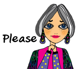 Sylvia meets her cute friends sticker #14867868