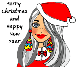 Sylvia meets her cute friends sticker #14867893