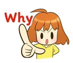 jumpee cute girl sticker #14868042