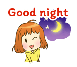 jumpee cute girl sticker #14868057