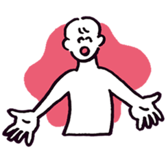 AKEMI SAITO PEOPLE ILLUST STICKER sticker #14869025