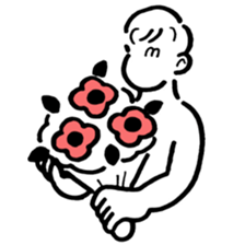 AKEMI SAITO PEOPLE ILLUST STICKER sticker #14869040