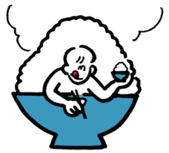 AKEMI SAITO PEOPLE ILLUST STICKER sticker #14869045