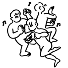 AKEMI SAITO PEOPLE ILLUST STICKER sticker #14869052