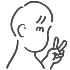 AKEMI SAITO PEOPLE ILLUST STICKER sticker #14869059
