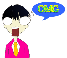 crazy HAHAHA sticker #14869268
