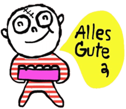 Atom - Guten Tag sticker #14869362