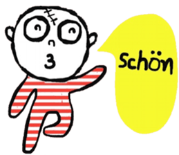 Atom - Guten Tag sticker #14869363