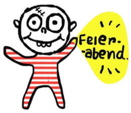 Atom - Guten Tag sticker #14869385