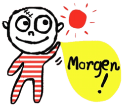 Atom - Guten Tag sticker #14869386