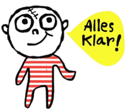 Atom - Guten Tag sticker #14869394