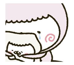 Moved! fool couple alpaca 2 sticker #14869438