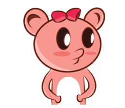 Lucy - Pink Doll Koala sticker #14870238