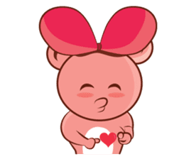 Lucy - Pink Doll Koala sticker #14870241