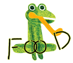 6-9 / Little Prince Frog-Finn sticker #14870266