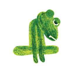 6-9 / Little Prince Frog-Finn sticker #14870269