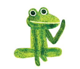 6-9 / Little Prince Frog-Finn sticker #14870274