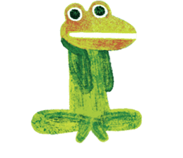 6-9 / Little Prince Frog-Finn sticker #14870277