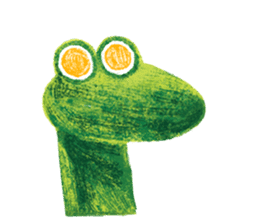 6-9 / Little Prince Frog-Finn sticker #14870278