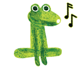 6-9 / Little Prince Frog-Finn sticker #14870283