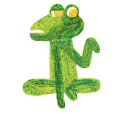 6-9 / Little Prince Frog-Finn sticker #14870288