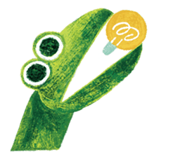 6-9 / Little Prince Frog-Finn sticker #14870291