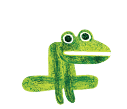 6-9 / Little Prince Frog-Finn sticker #14870296