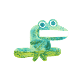 6-9 / Little Prince Frog-Finn sticker #14870299